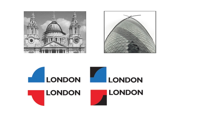 modern architecture logo. London#39;s architecture both the
